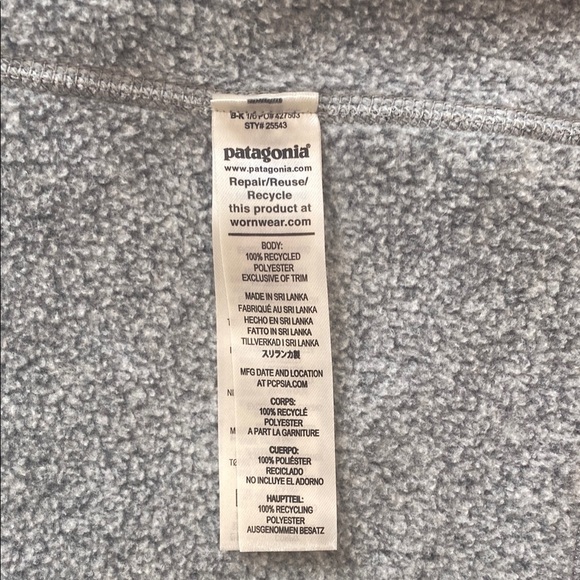 Patagonia Gray Full-Zip Jacket - Picture 7 of 10